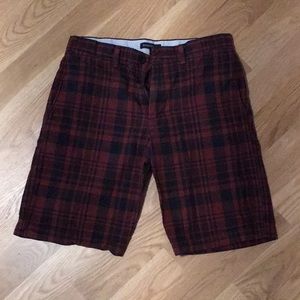 Banana Republic plaid short men’s 31